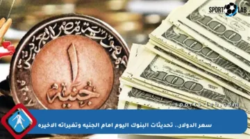 سعر الدولار.. تحديثات البنوك اليوم أمام الجنيه وتغيراته الأخيرة